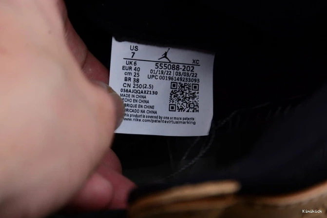 1651 GoAnywhere “heirloom” og 555088- air jordan retro high 1 0621